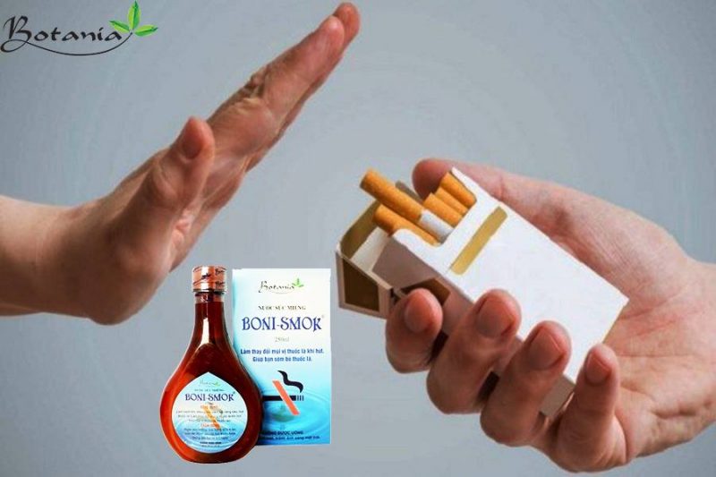 bỏ thuốc lá với Botania BoniSmok