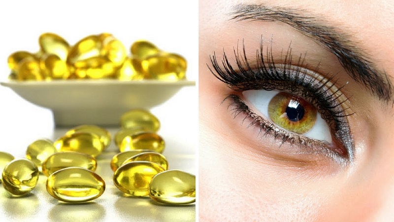 cách làm dài mi cấp tốc bằng vitamin E