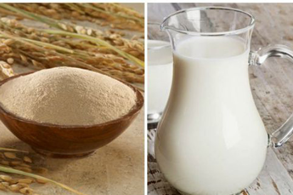Mặt nạ cám gạo sữa tươi không đường