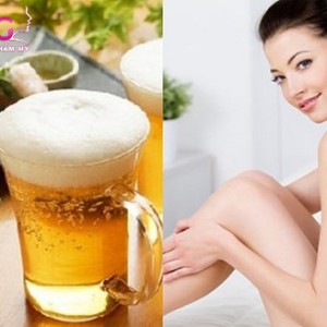 Tắm trắng cấp tốc bằng bia