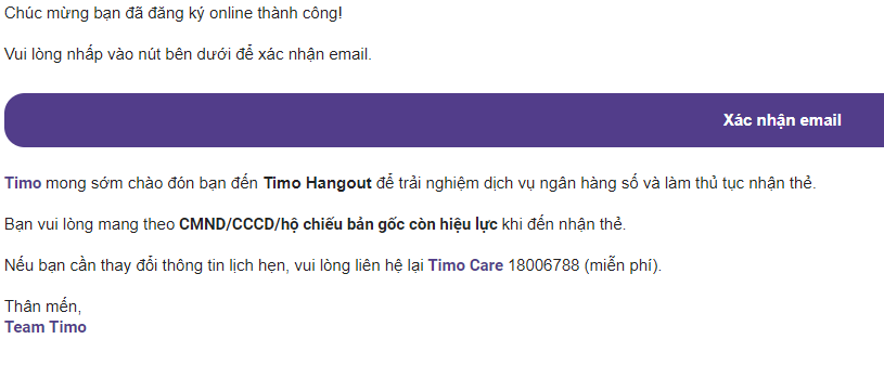 Xác thực e-mail-timo
