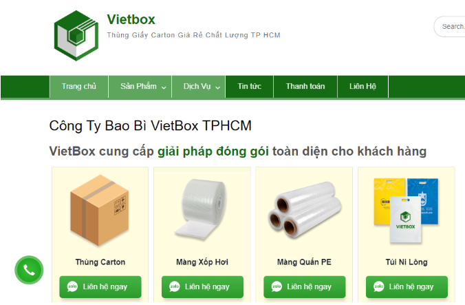 Top 10 địa điểm bán thùng carton, hộp giấy giá rẻ tại TPHCM