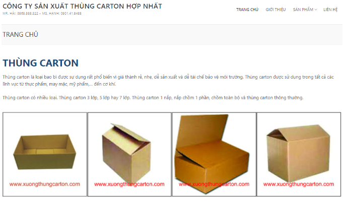 Top 10 địa điểm bán thùng carton, hộp giấy giá rẻ tại TPHCM