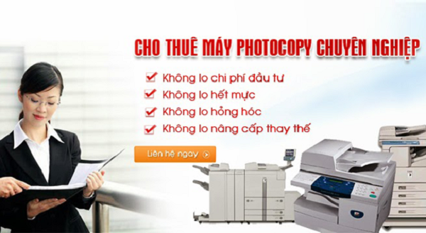 cho thuê máy photo màu