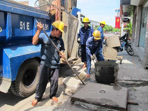 dịch vụ thông tắc cống tại Hoàng Quốc Việt