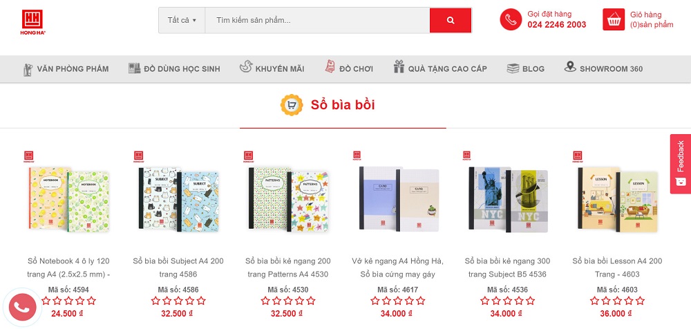 văn phòng phẩm bán online