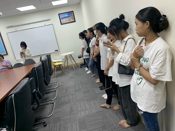 Học viên tại trung tâm dạy tiếng Trung Thanh Bình