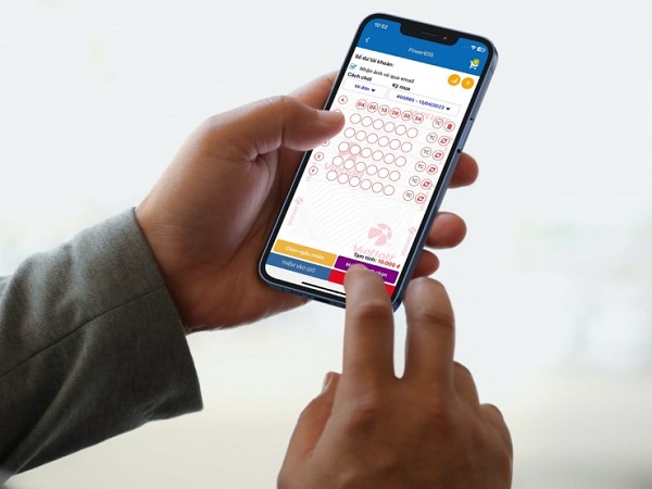 mua Vietlott qua app Vietinbank
