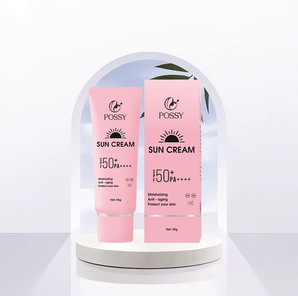 kem chống nắng vật lý sun cream POSSY 50g