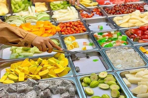 kinh doanh trái cây gọt sẵn