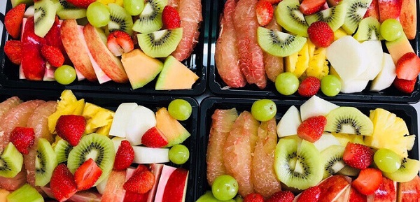 kinh doanh trái cây gọt sẵn