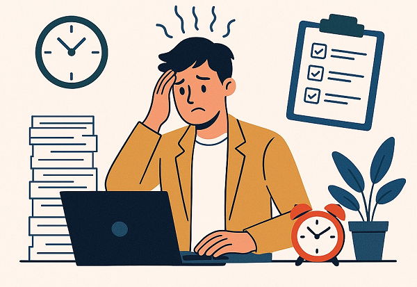 Cách quản lý căng thẳng và áp lực công việc