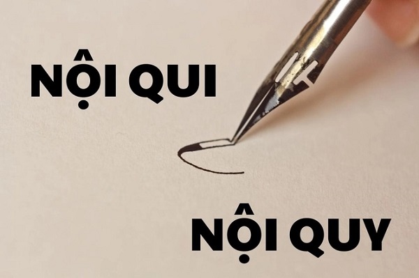 Nội quy hay nội qui